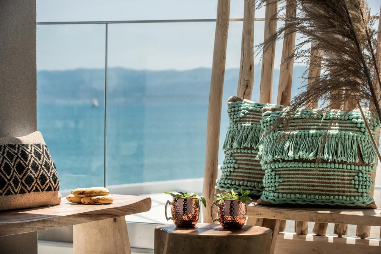 Khroma Luxury Suite 1 Beach Front Apartment Limenas Chersonisou Exterior foto