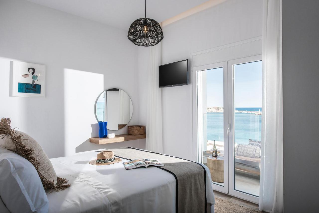 Khroma Luxury Suite 1 Beach Front Apartment Limenas Chersonisou Exterior foto