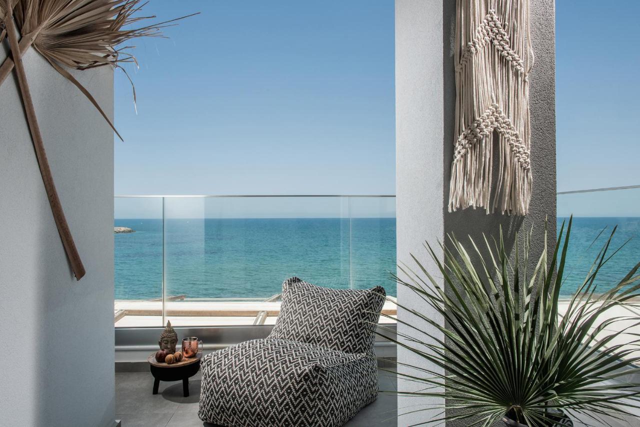 Khroma Luxury Suite 1 Beach Front Apartment Limenas Chersonisou Exterior foto