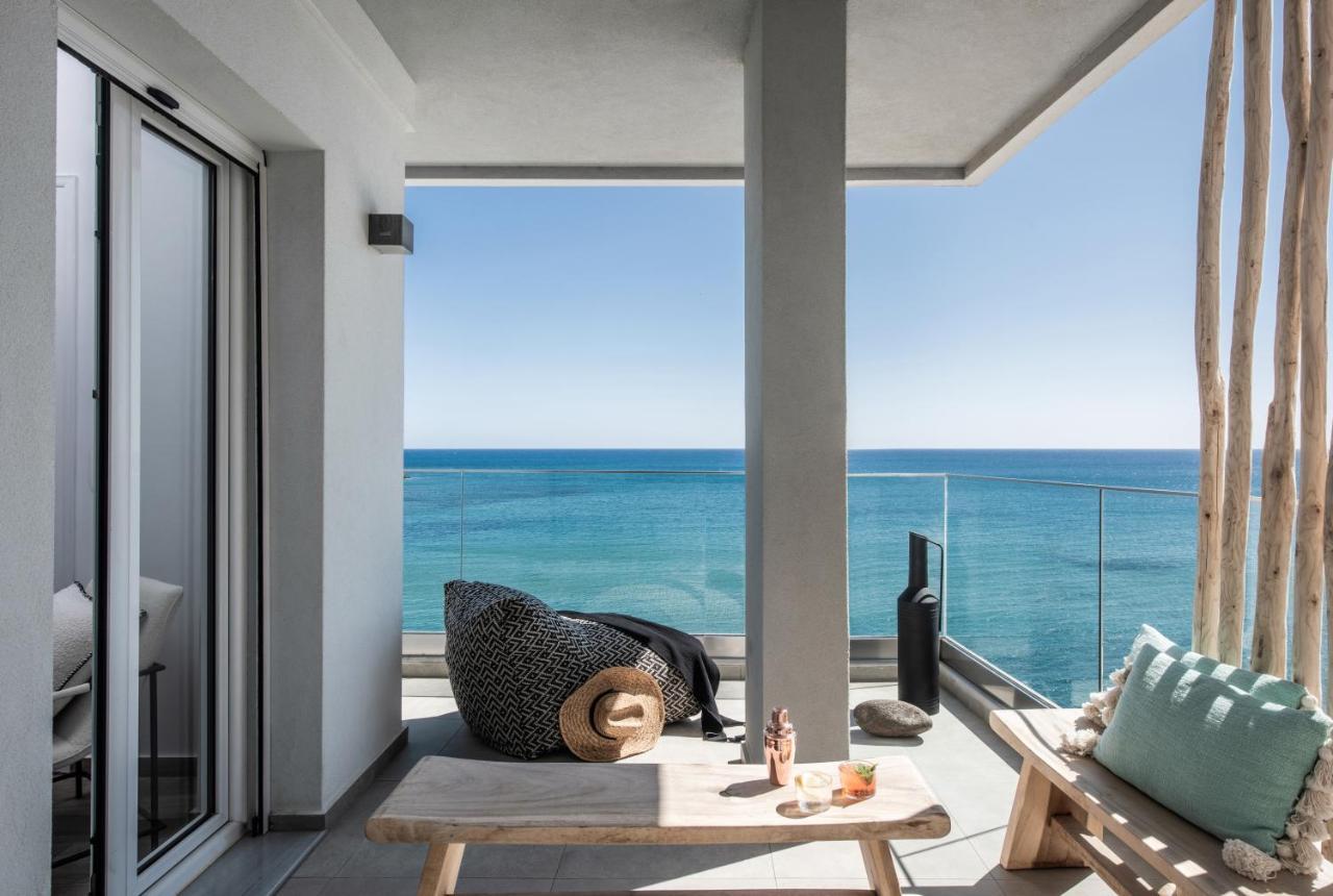 Khroma Luxury Suite 1 Beach Front Apartment Limenas Chersonisou Exterior foto