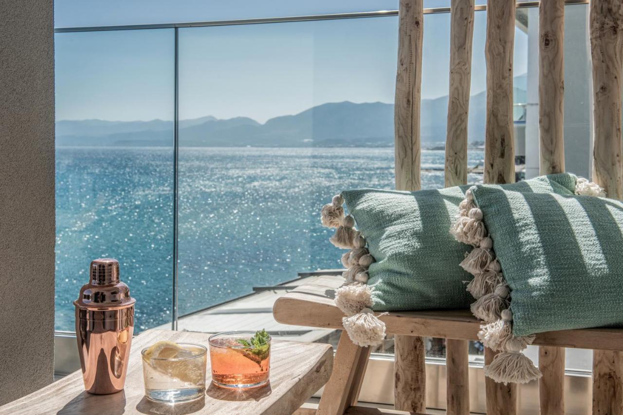 Khroma Luxury Suite 1 Beach Front Apartment Limenas Chersonisou Exterior foto