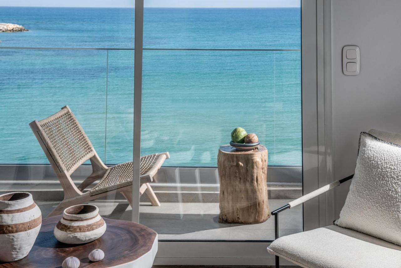 Khroma Luxury Suite 1 Beach Front Apartment Limenas Chersonisou Exterior foto