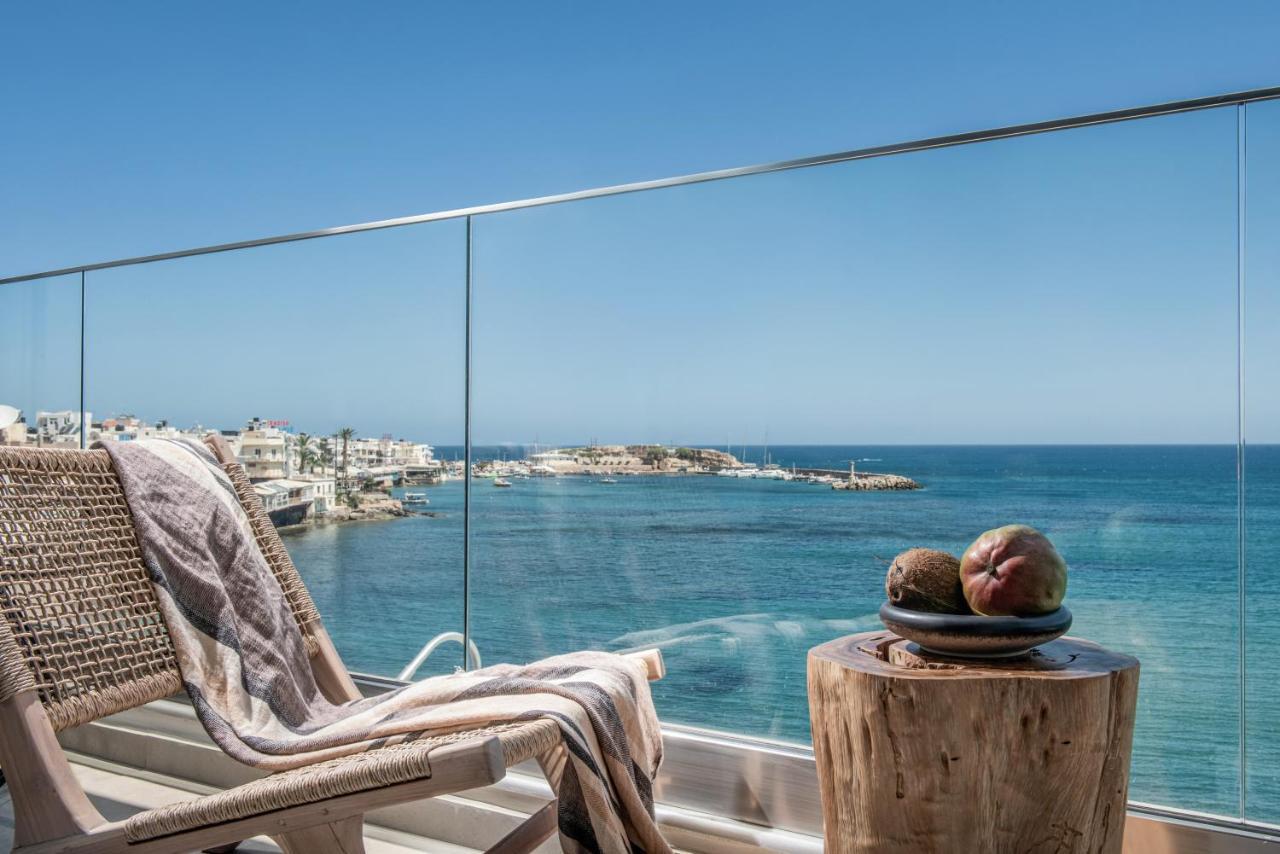 Khroma Luxury Suite 1 Beach Front Apartment Limenas Chersonisou Exterior foto