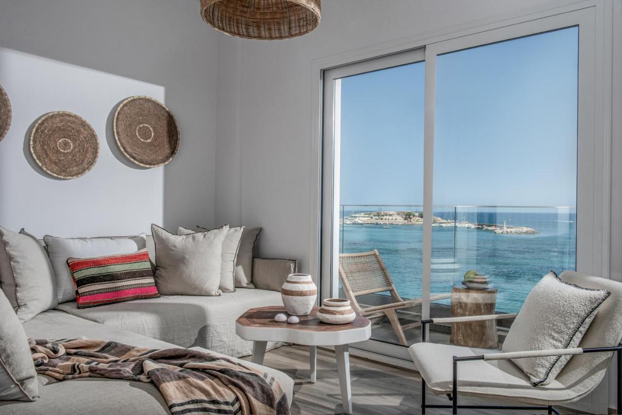 Khroma Luxury Suite 1 Beach Front Apartment Limenas Chersonisou Exterior foto