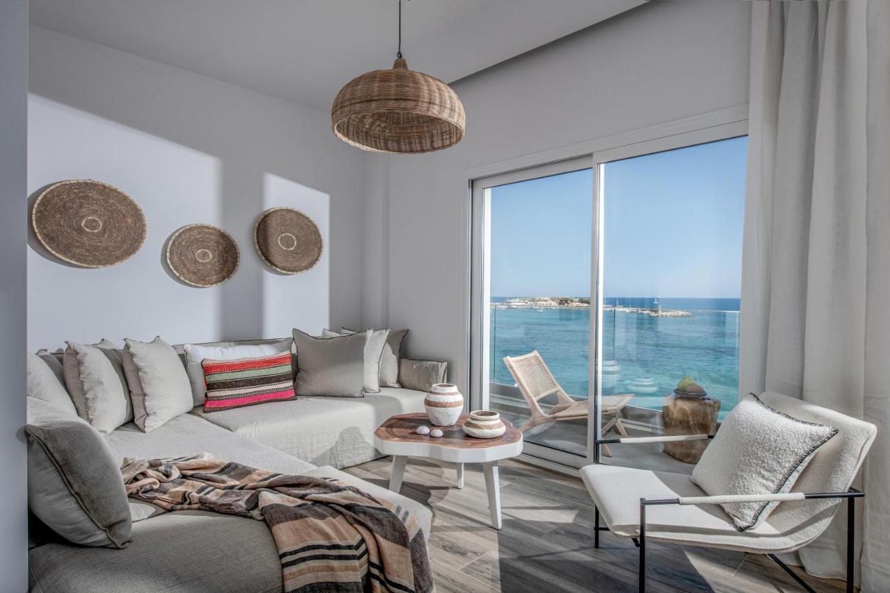 Khroma Luxury Suite 1 Beach Front Apartment Limenas Chersonisou Exterior foto