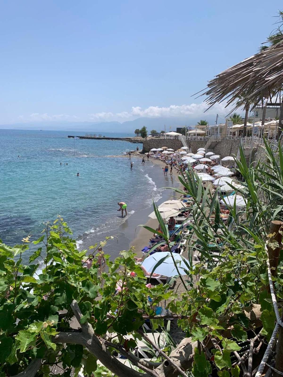 Khroma Luxury Suite 1 Beach Front Apartment Limenas Chersonisou Exterior foto