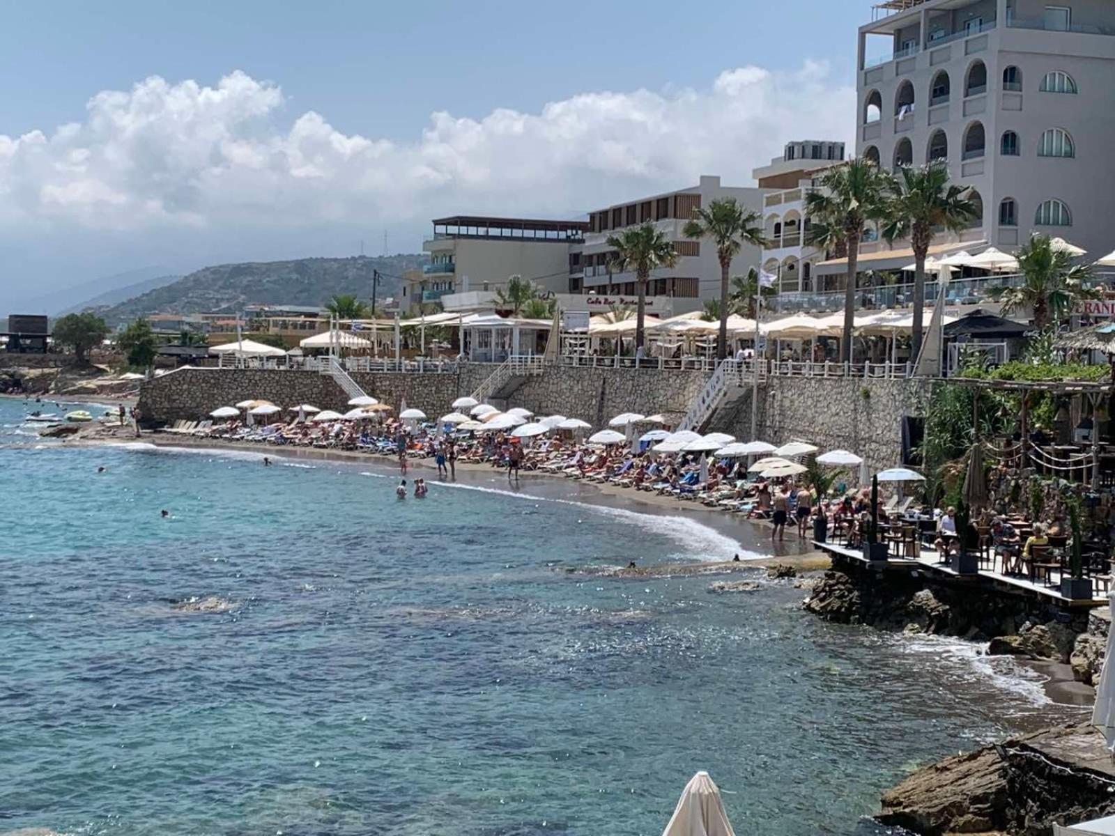 Khroma Luxury Suite 1 Beach Front Apartment Limenas Chersonisou Exterior foto
